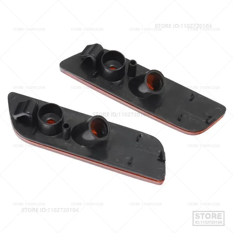 For 1999-2006 VOLVO S80 Front Marker Turn Signal Indicator Lamp Light Lens Housing 9188263 9188264