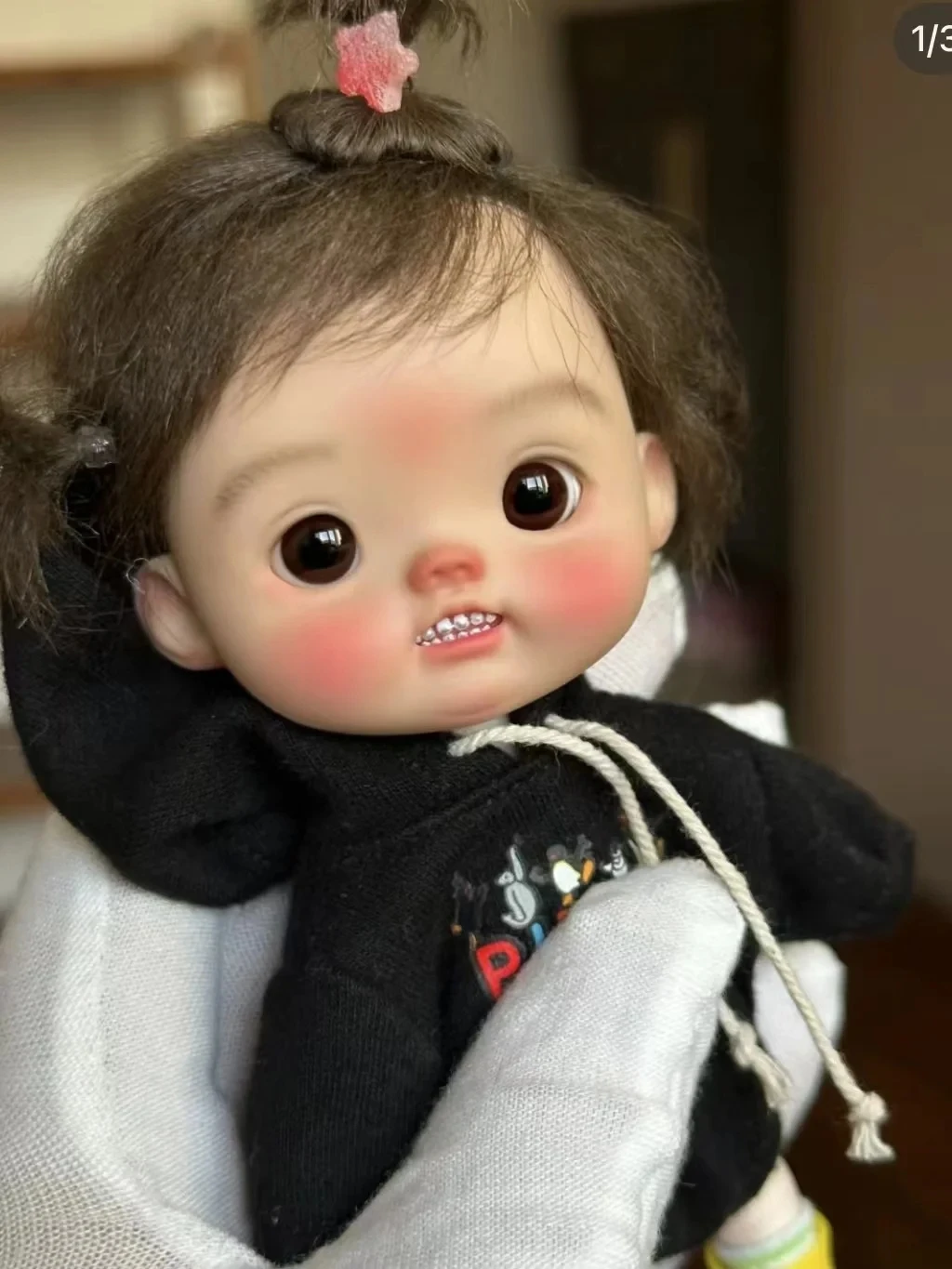 bjd sd DOLL 1/8 Diandi Ob Dianbro ob11 Qbaby puppy Diandian Huhu blythe ACGN anime resin bodymold DIY toy Free shipping