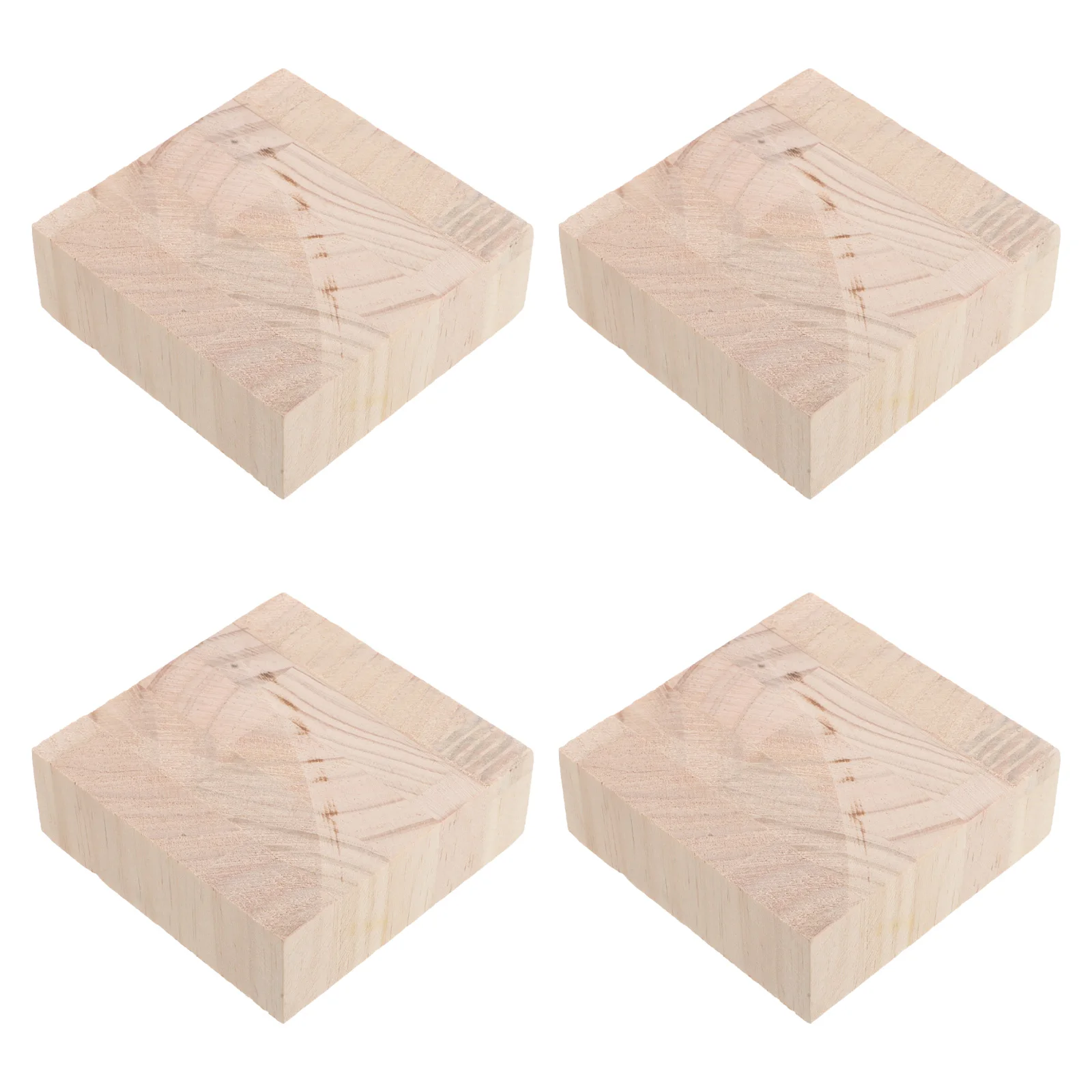 

4pcs Furniture Leg Protectors Wooden Table Bed Chair Desk Lifts Floor Protectors Pads Anti Slip