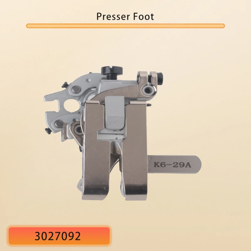3027092 Presser Foot Used For YAMATO Four Needles Six Thread FD-62 Sewing Machine Parts Accessories