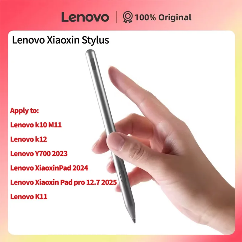 Original Lenovo Xiaoxin Stylus Pen for Legion Y700 4th Gen Pad Pro 2025 Xiaoxin Pad 2024 4096 Level Pressure Write Bluetooth