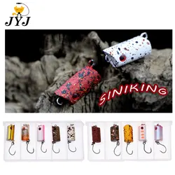 JYJ 5pcs a box 2cm 3g supper small grain popper lure MINI protein carp fishing baits protein popper sinking perch trout baits