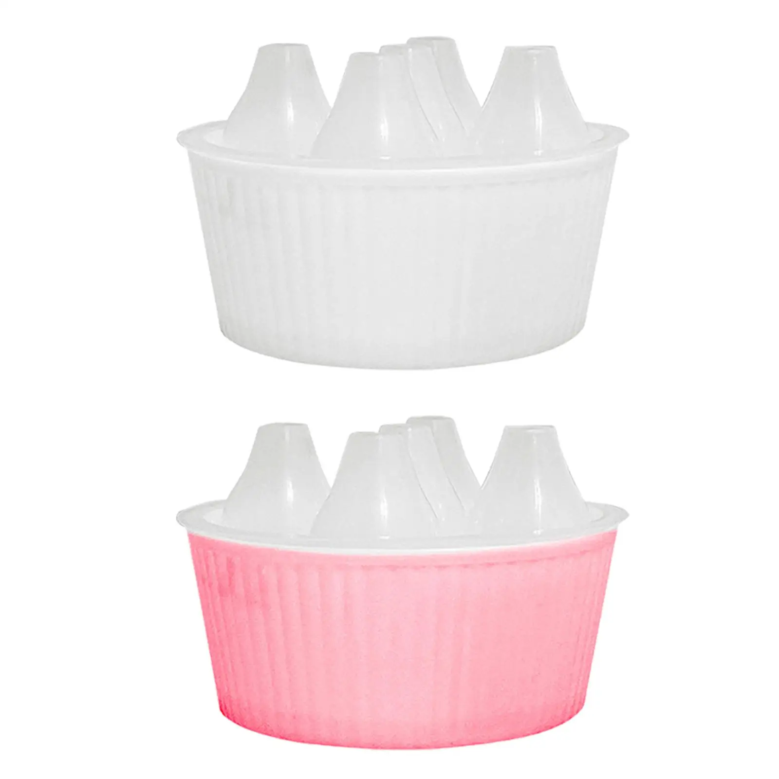 Decorative Hydroponic Planter Container with Water Level Indicator for Tulip Bulb Flowerpot Indoor Outdoor Plants