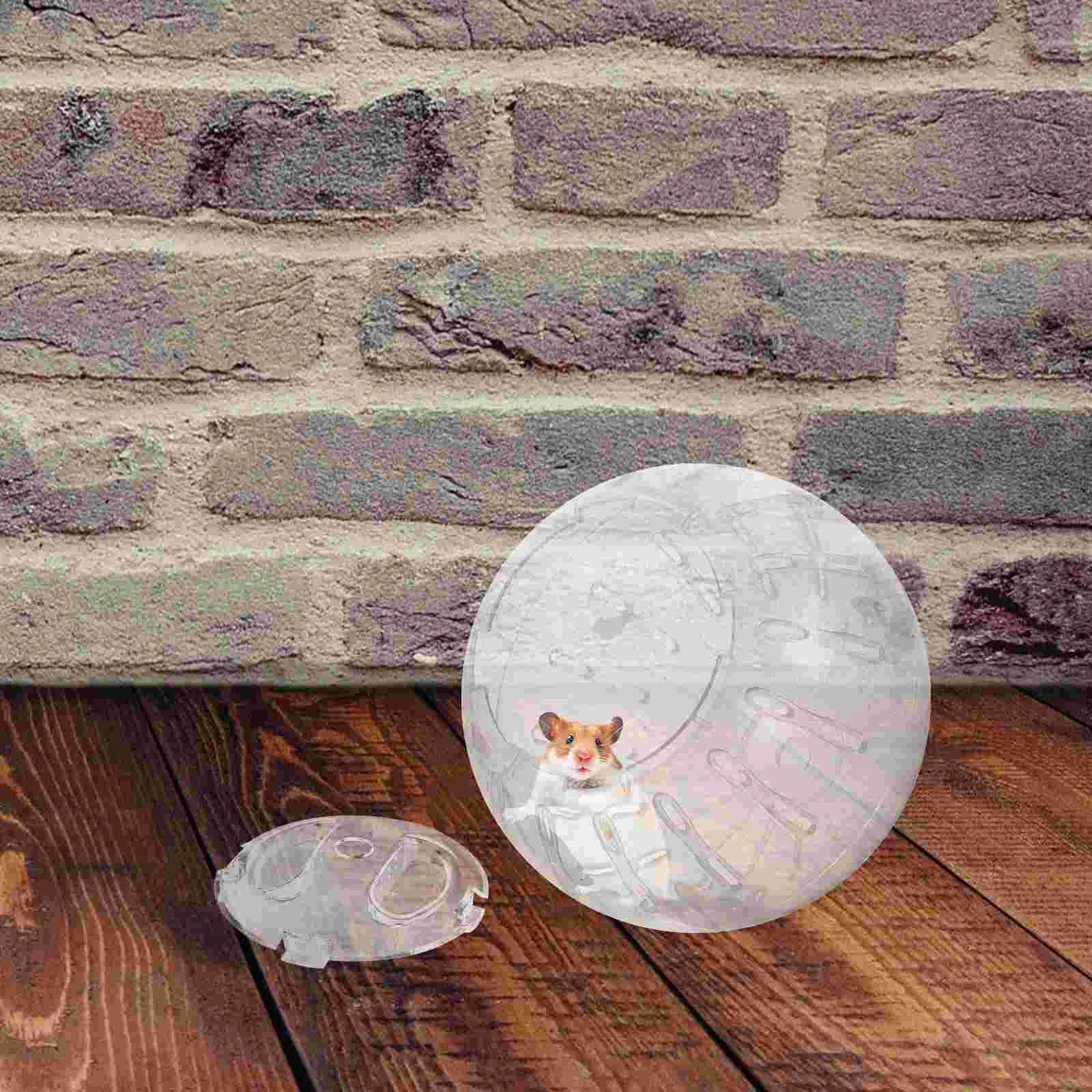 Brinquedo de hamster correndo bolas gaiola rato exercício gerbil suprimentos coisas réptil fogger