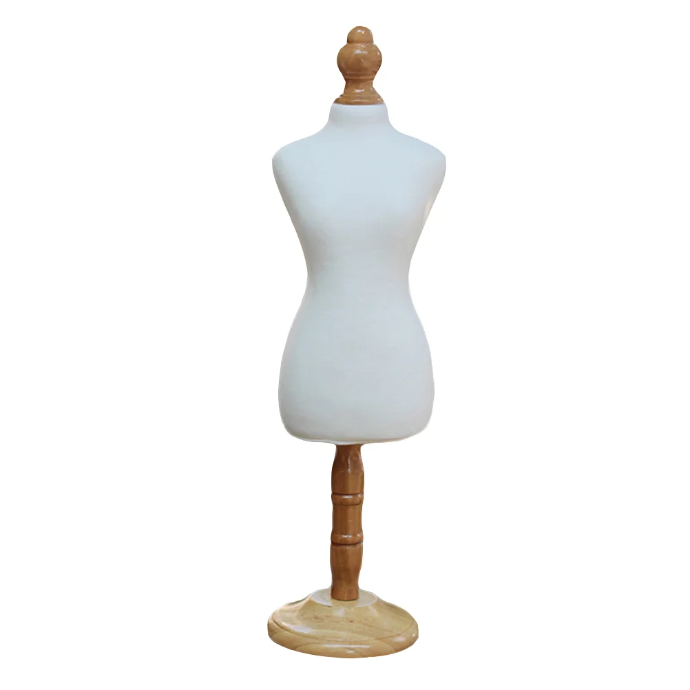 

Baby Pet Hanger Clothes Rack Mannequins Hard Foam Wood Mini Dress Display Stand Displaying Model