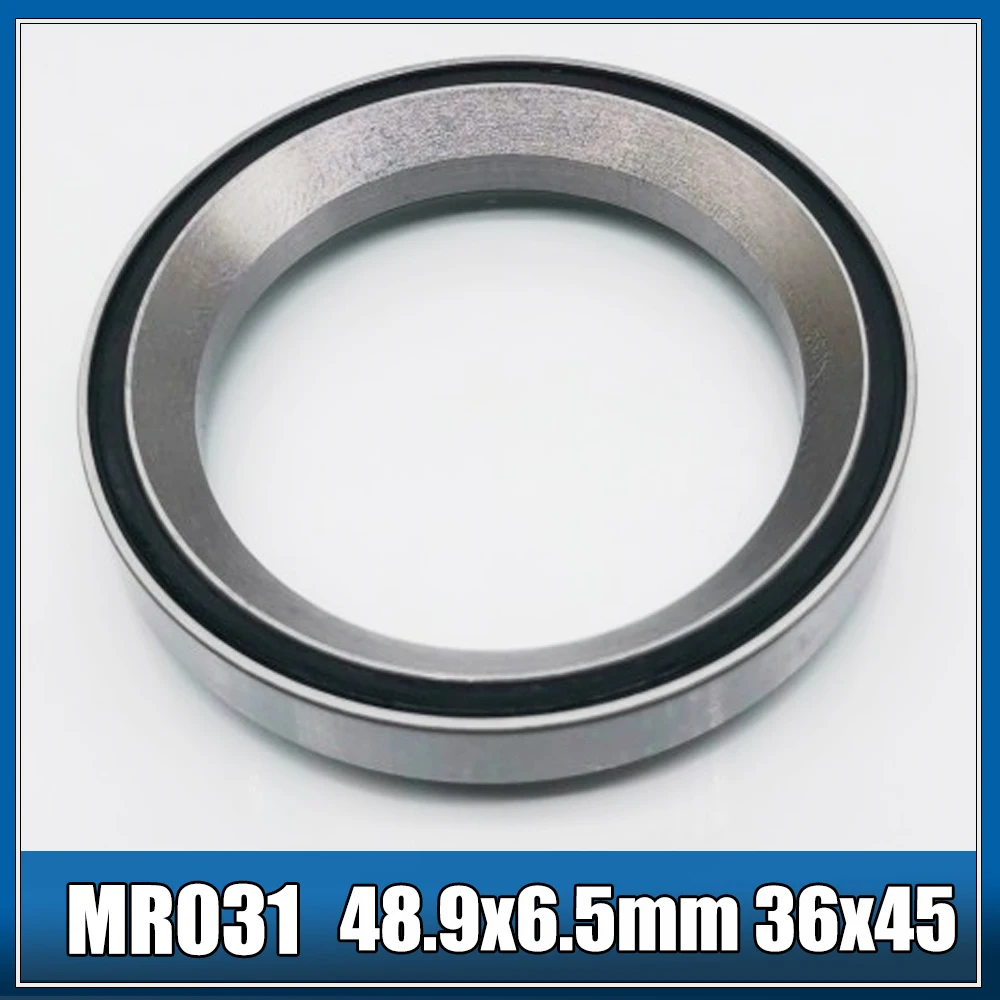 Bike Headset Bearings MR031 37*48.9*6.5 mm 36/45 1PC ACB Road MTB Angular Contact Bicycle Stainless Bearing MR031RS