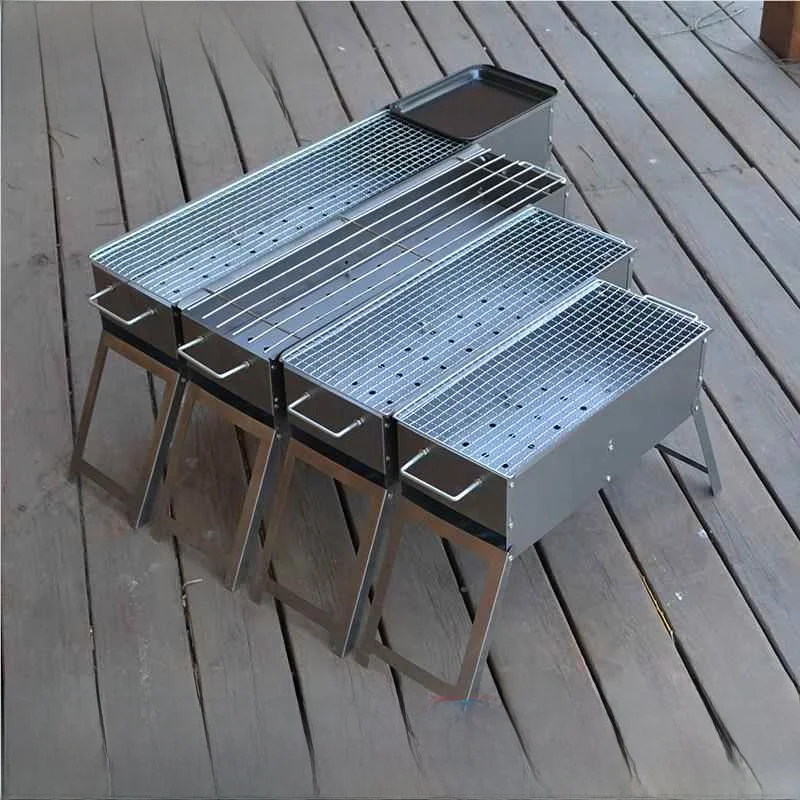 

Portable Folding Charcoal BBQ ill for Outdoor Cam Travel Barbecue Meat Skewers Lamb Cooking Tools And Supplies
