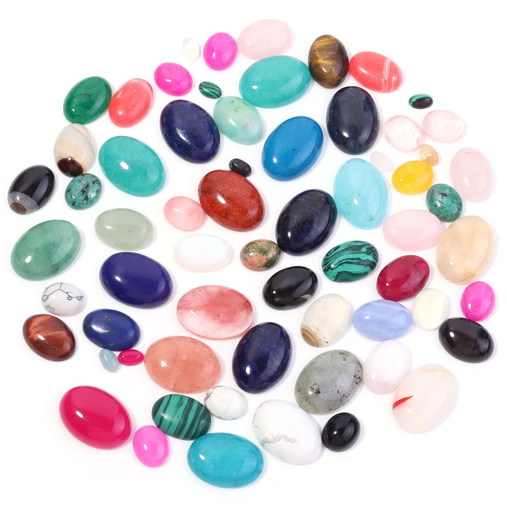 5/10 adet doğal taş Cabochon O - Jewelry Making Hoops incelemesi ve fiyatı