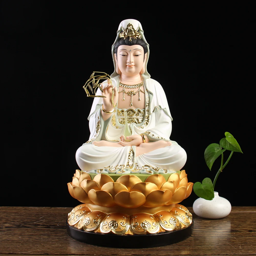 Imagem -02 - Estátua de Buda Bom Maitreya Deus Riqueza Divindade Guanyin Dizang Pusa Sakyamuni Buddha Talismã Eficaz Atacado