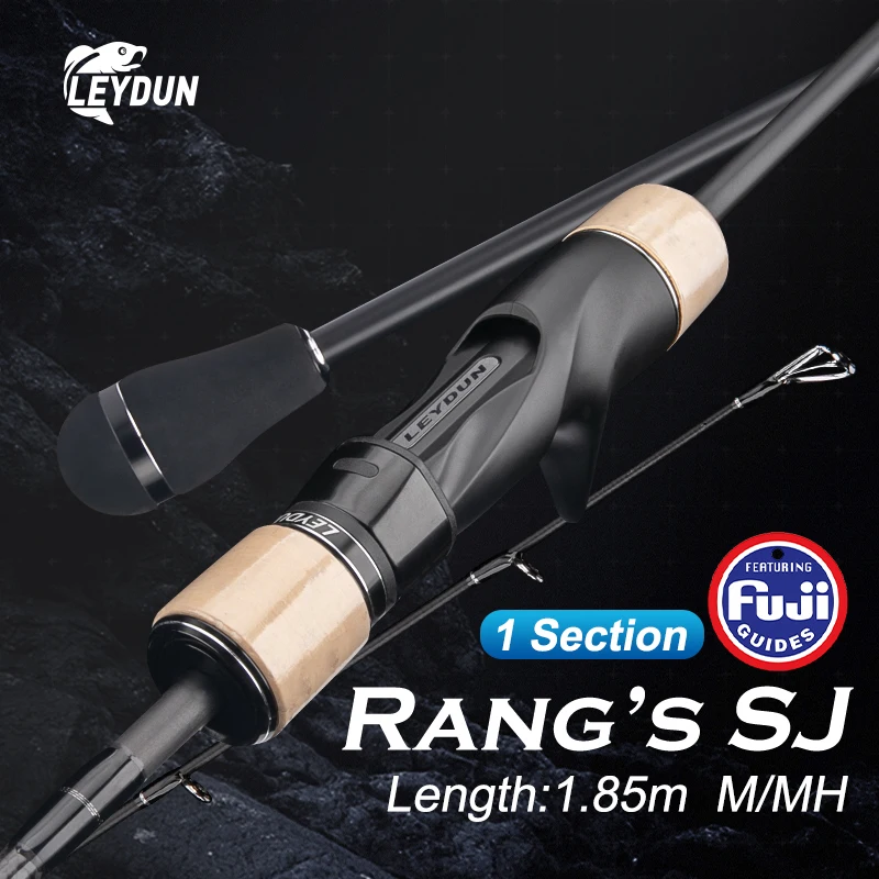 LEYDUN Rang’s SJ Slow Jigging Fishing Rods M MH 1.85m 1 Section Saltwater Boat Casting Rod High Carbon Sea Boat Pole light Rod