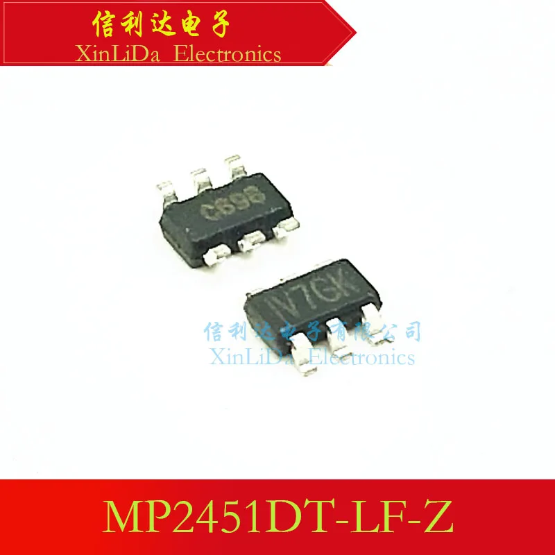 MP2451DT-LF-Z MP2451 SOT23-6 Código de marcado IV7 Chip de alimentación DC-DC Nuevo y original