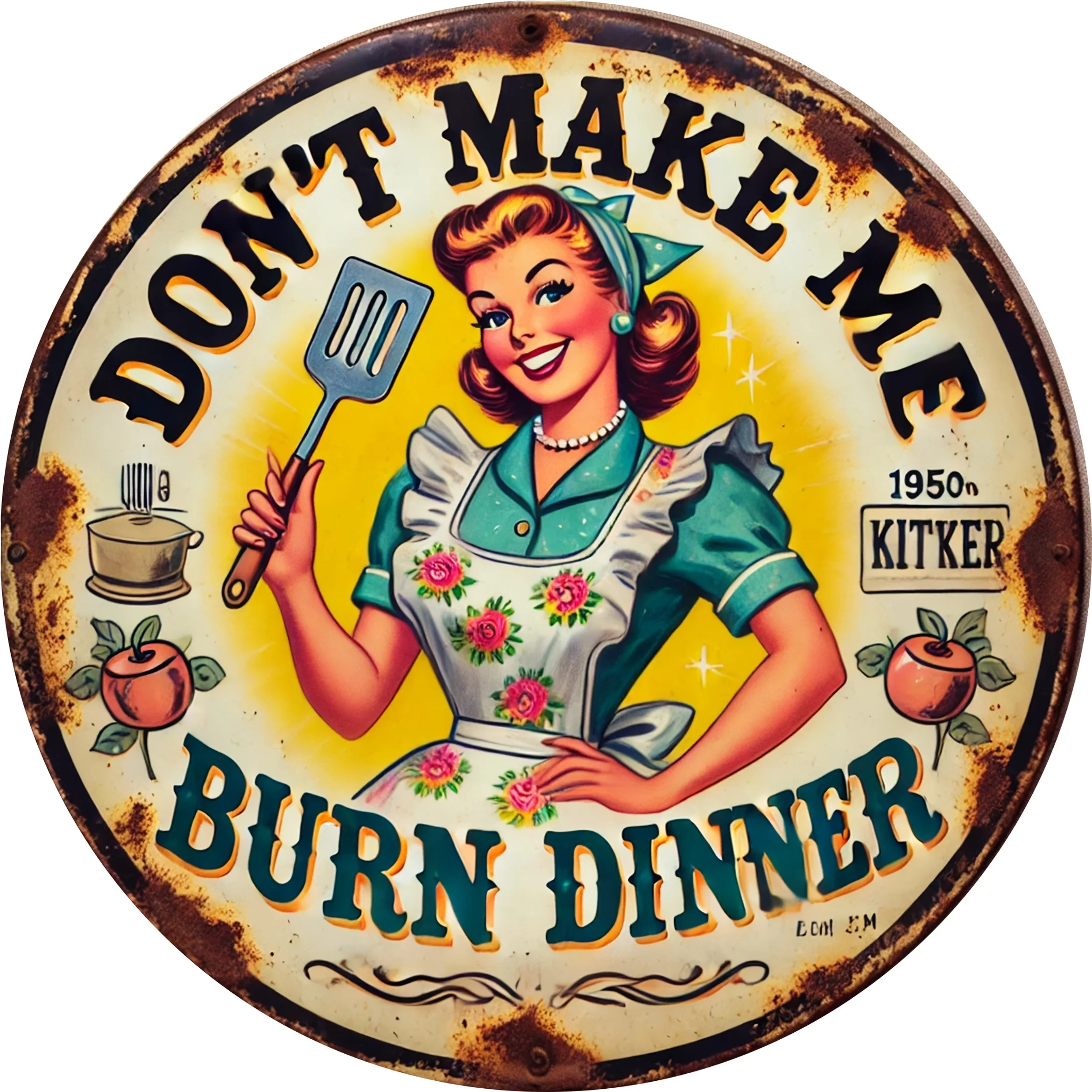 Room Decor 1pc Vintage Aluminum Sign 