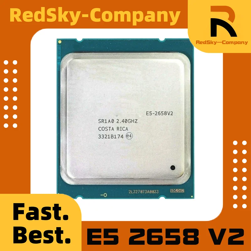 E5 2658 V2 2658V2 2,4 ГГц 10-ядерный процессор LGA 2011 г.