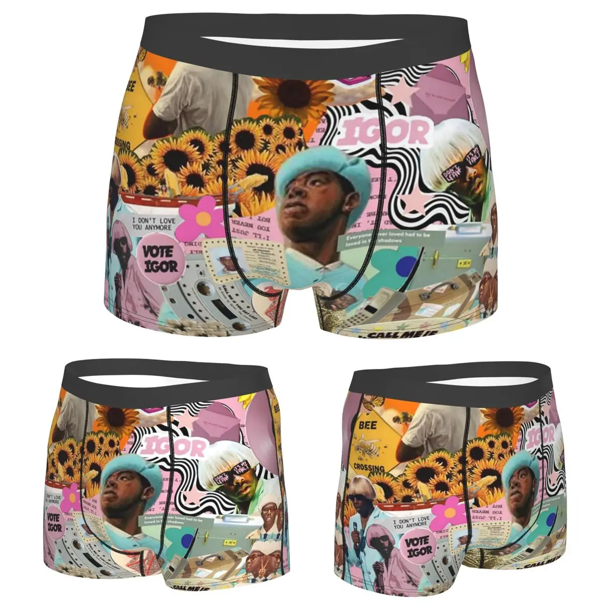 

Boxer Underpants Shorts Tyler The Creator Panties Male Soft Underwear for Homme Man Boyfriend Gift