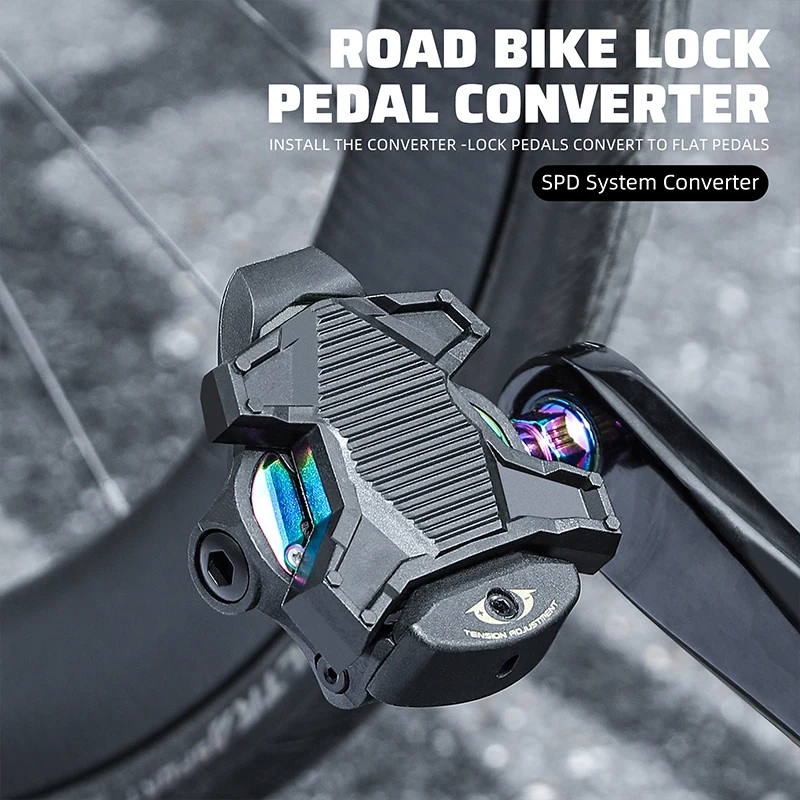 

SPD To Look KEO Pedal Adapter Clipless Platform Converter for Cycling Road Bike MTB Universal Pedals Bicycle Accessories