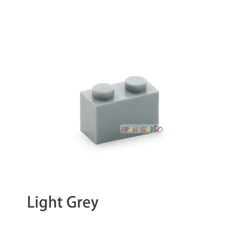 500 stücke 1x2 Punkte DIY Bausteine Dicke Zahlen Bricks Pädagogisches Kreatives Kunststoff Spielzeug für Kinder Kompatibel mit 3004