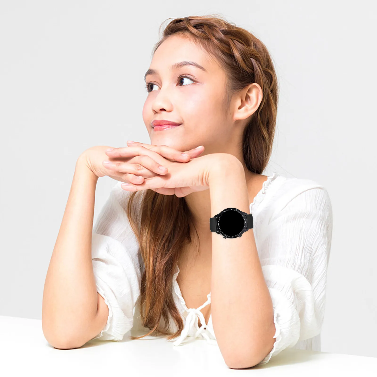 

High Quality Pc Watch Protective Shell Bumper Cover Compatible with Watch Full Edges Coverage Comfortable Wear Elegant