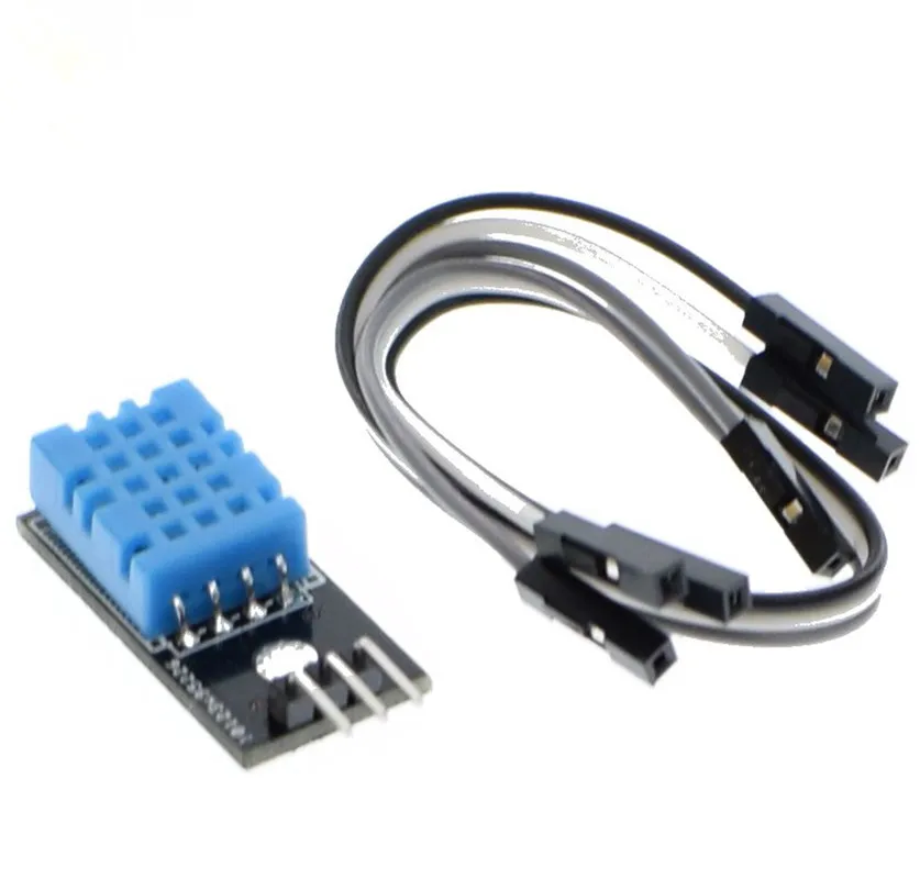 Dht11 módulo de umidade temperatura módulo wi fi nó mini digital sensor umidade temperatura bloco edifício eletrônico com fio