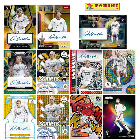 PANINI Haaland Messi Cristiano Ronaldo Milan DIY hausgemachte Regenbogen-Flash-Signatur-Sammelkarte Geburtstagsgeschenk für Jungen - AliExpress 26