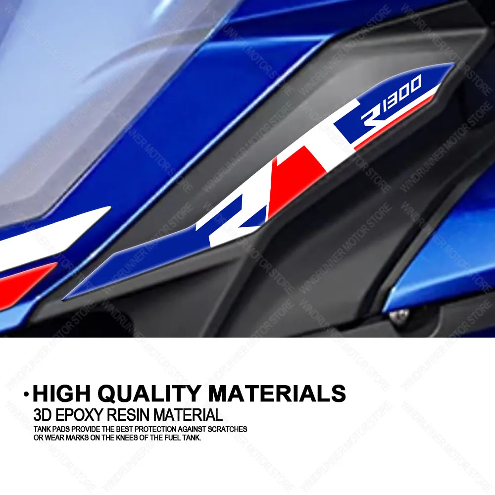 Per R1300RT R 1300RT Adesivo protettivo in resina epossidica 3D Adesivo protettivo impermeabile per protezione labbro anteriore moto