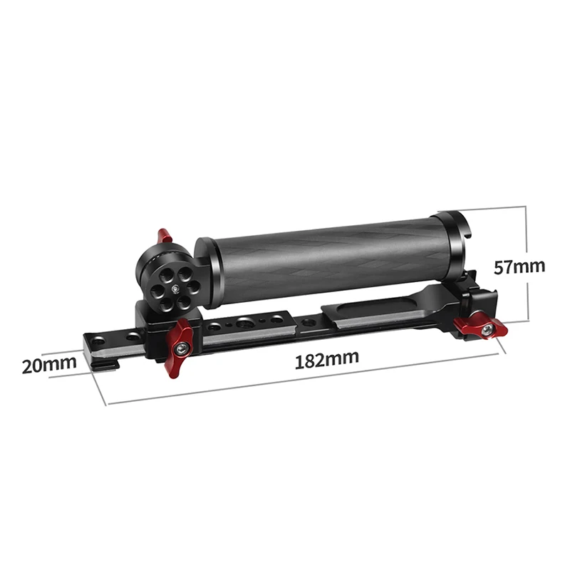 Verbesserter faltbarer Einzelhandgriff für DJI Ronin RS2 RS3 PRO RS4 Mini RSC2 Handheld Gimbal Mount Carbon Fiber Extension Grip – Detail 17