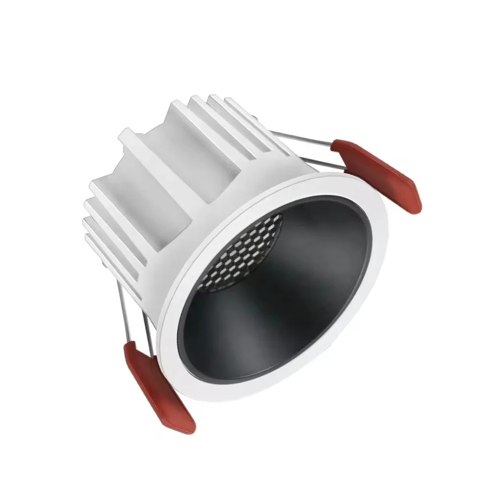 DALI Możliwość przyciemniania Wąska ramka COB Reflektory 7W 9W 12W 15W 18W 24W Oprawa wpuszczana LED typu Downlight AC220V Lampa sufitowa Biznes