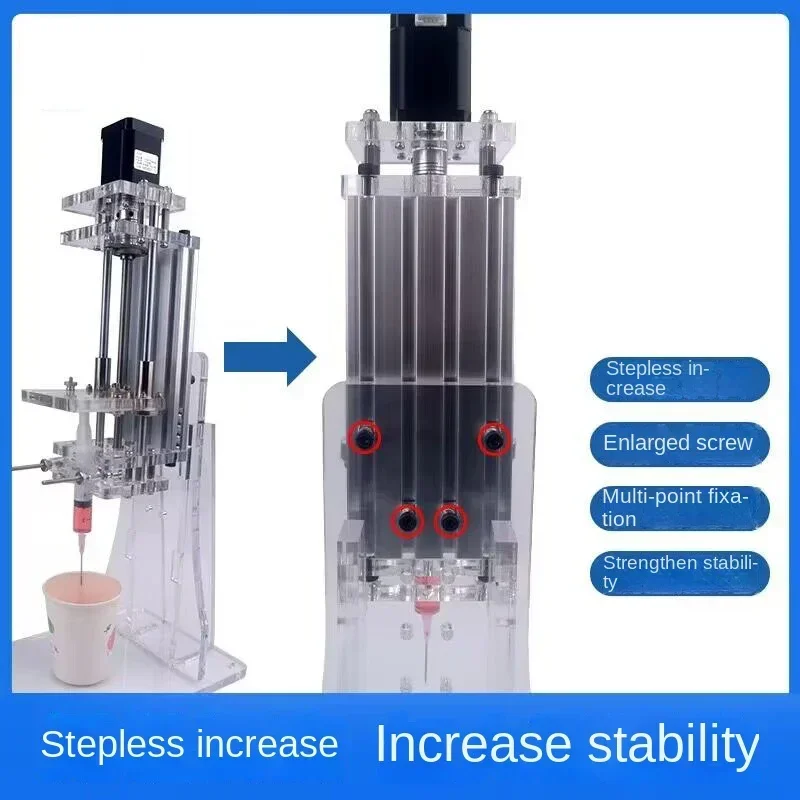 hot sale Laboratory Micro Pump Desktop Vertical Syringe Pump Syringe Thruster Laboratory Micro Pump Dispenser Liquid Dispenser