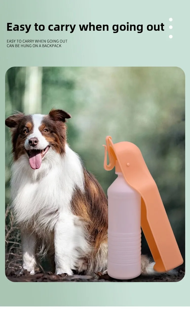 

Dog going out water cup pet portable foldable accompanying cup drinking pot cat walking dog outdoor drinking pot