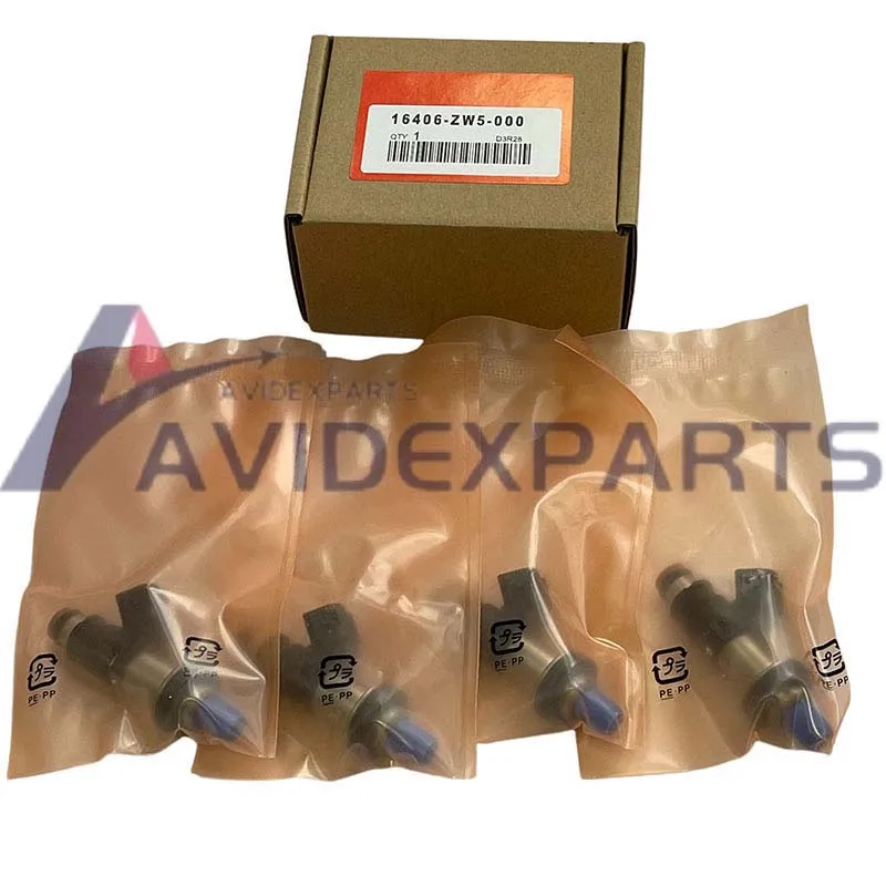 4 pcs 16406-ZW5-000 for Honda outboard MP7770 4-stroke BF115-130HP fuel injector