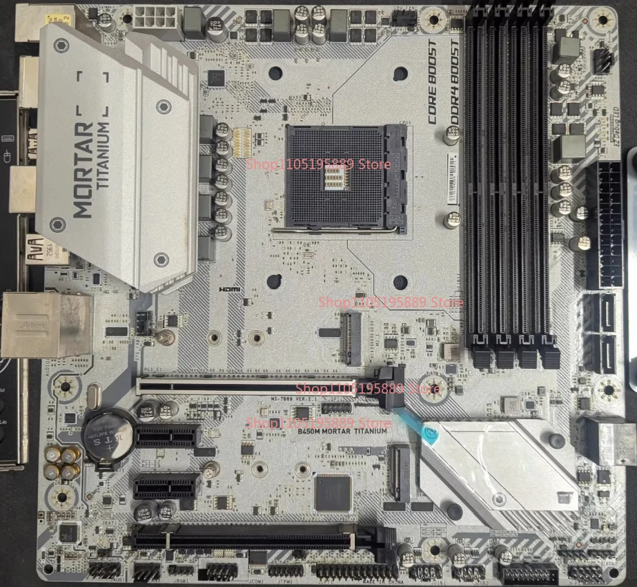 

Для MSI B450m Mortar Titanium Top Gifter