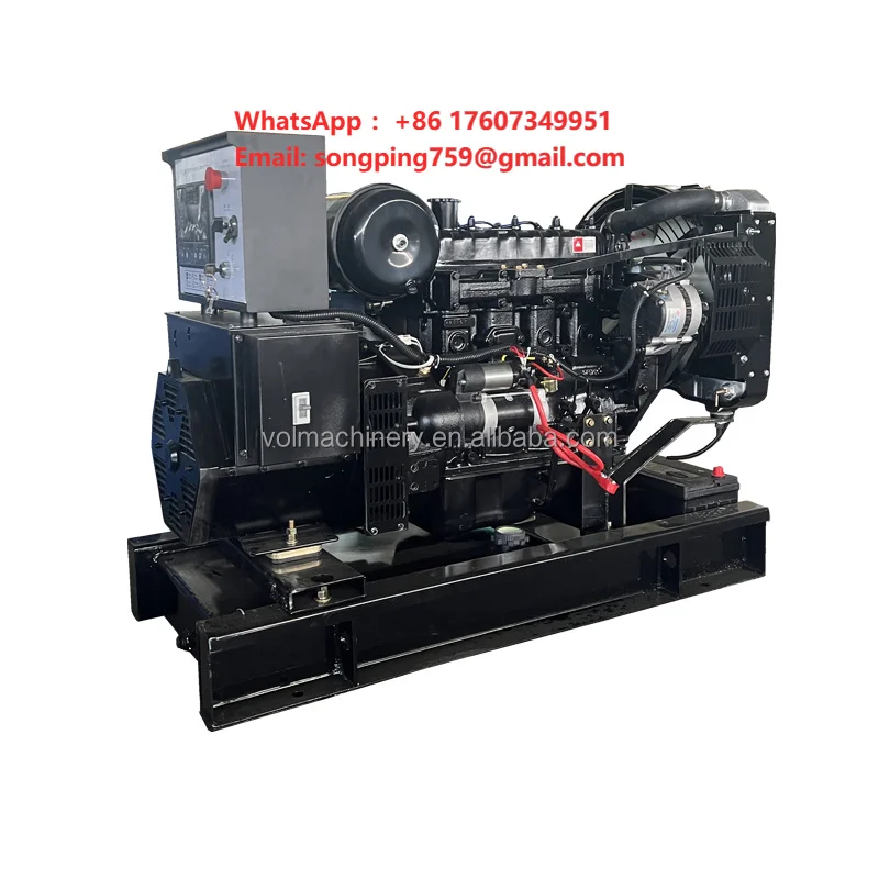 Electric Generator 10KW 15KW 20KW 25KW With Weifang Weichai Ricardo 490D Engine Water Cooling Brushless Alternator 3 Phase 50hz