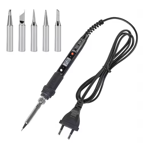 JCD Electric Soldering Iron 80W LCD Digital Display Adjustable temperature soldering iron tips 220V/110V Welding Solder Tool908S - Image 11