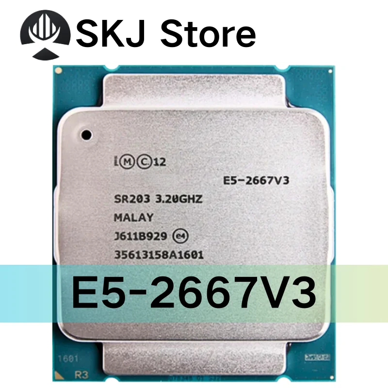 

Xeon E5 2667 v3 E5 2667v3 E5 2667V3 E5-2667V3 3.2 GHz Used Eight-Core Sixteen-four-Thread 20M 135W LGA 2011-3