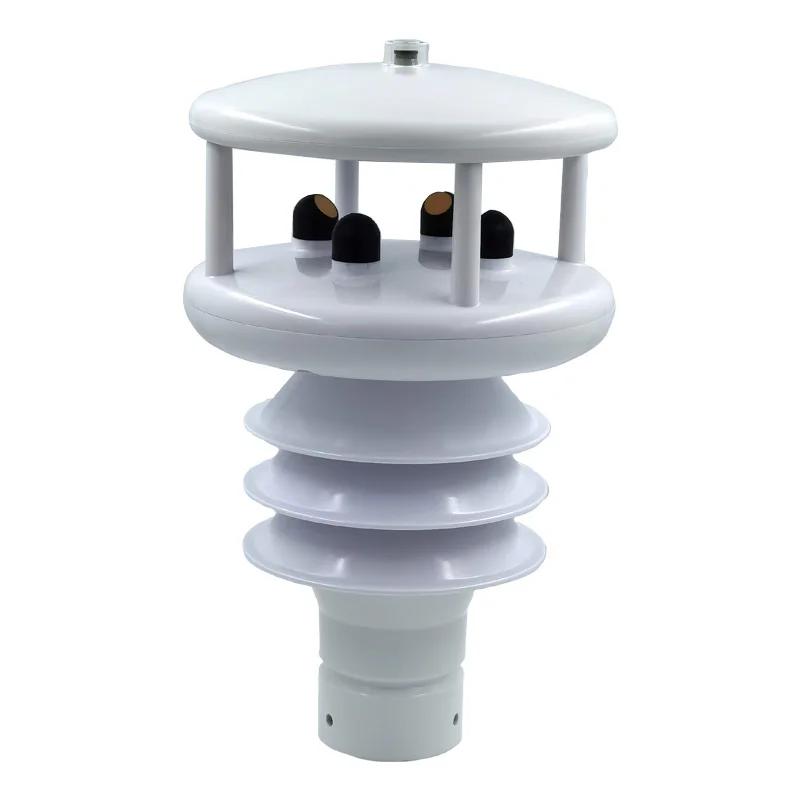 

Integrated Wind Speed Direction Air Temp Humidity Pressure All-in-one Multi-parameter Compact Weather Station