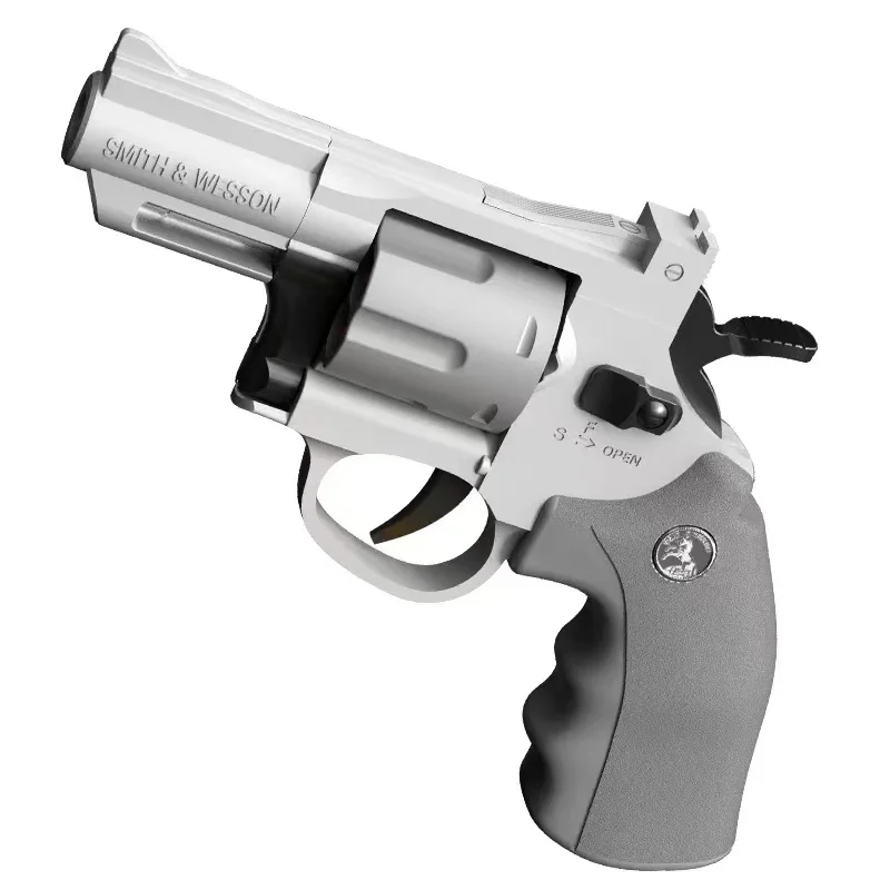 Set di pistole giocattolo Soft Bullet con revolver espulsionante per bambini, pistola staccabile con una sola chiave, scatto continuo