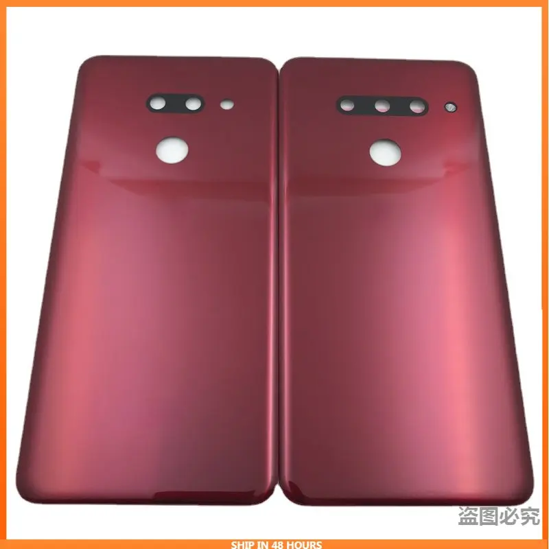 

For LG G8 ThinQ G820N G820QM G820V G820UM Glass Battery Cover Back Panel Rear Door Housing Case+Adhesive