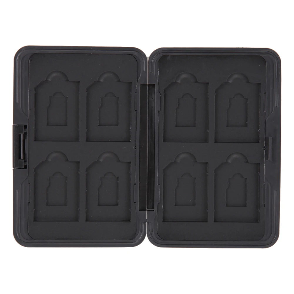 Protector de soporte de tarjeta de memoria, caja de almacenamiento de tarjeta de memoria pequeña, organizador de accesorios para Micro SD SDXC