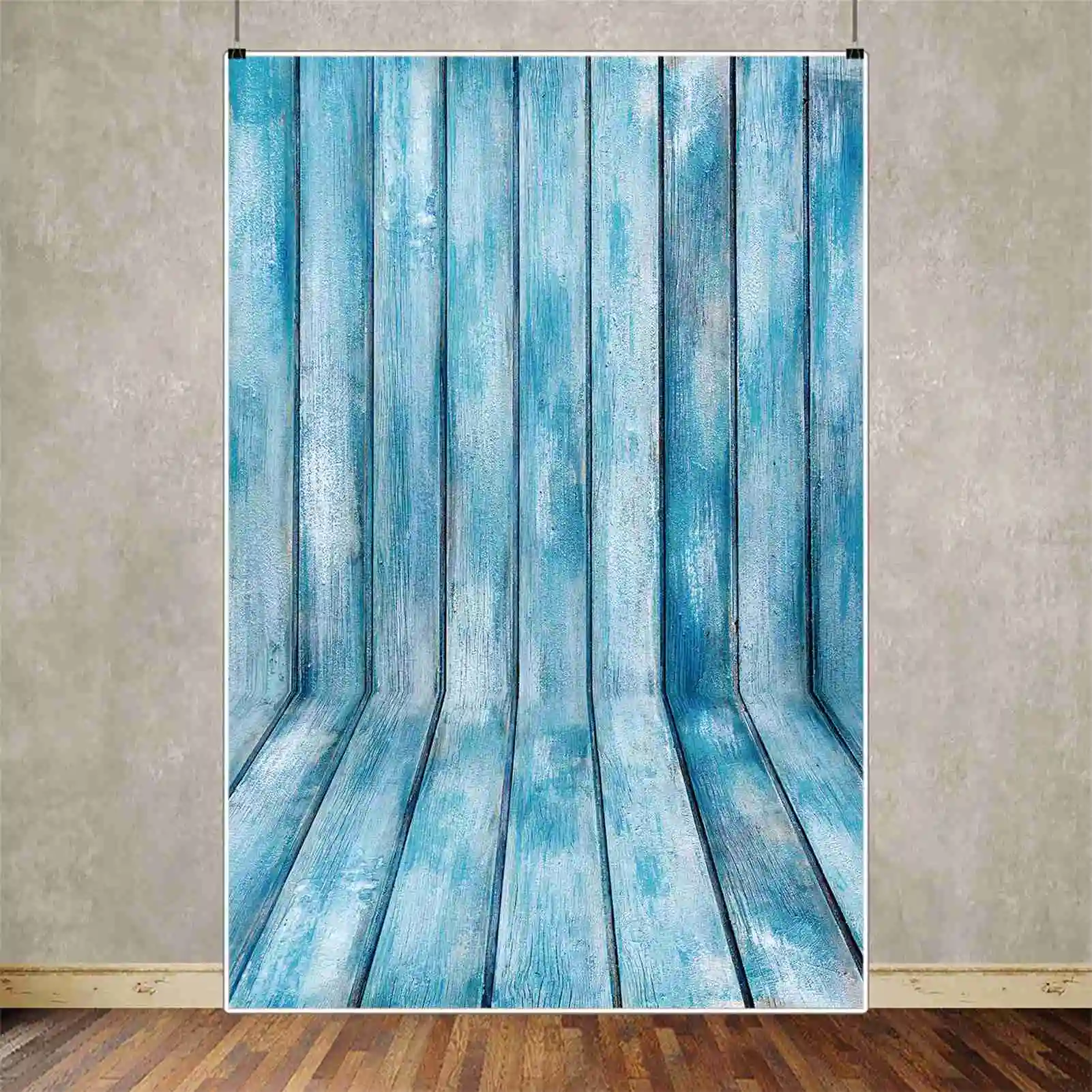 MOON.QG Latar Belakang Papan Kayu Kertas Dinding Foto Latar Belakang Studio Fotografi Produk Zona Foto Ulang Tahun Lantai Bata Putih