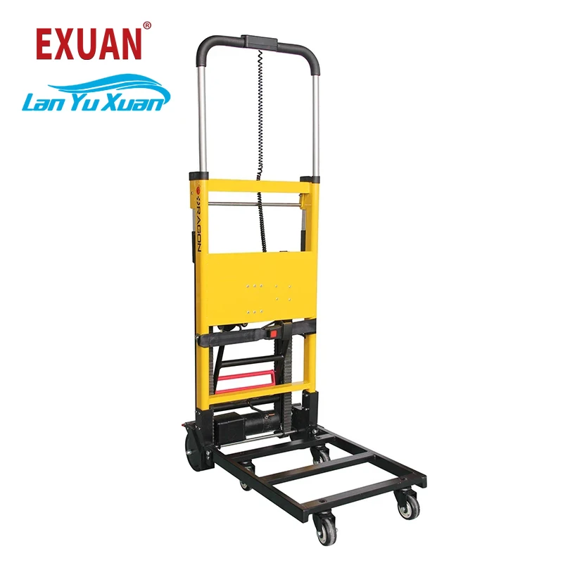 

220V household load-bearing electric ladder, electric portable crawler ladder, portable pulling cargo ladder, light truck