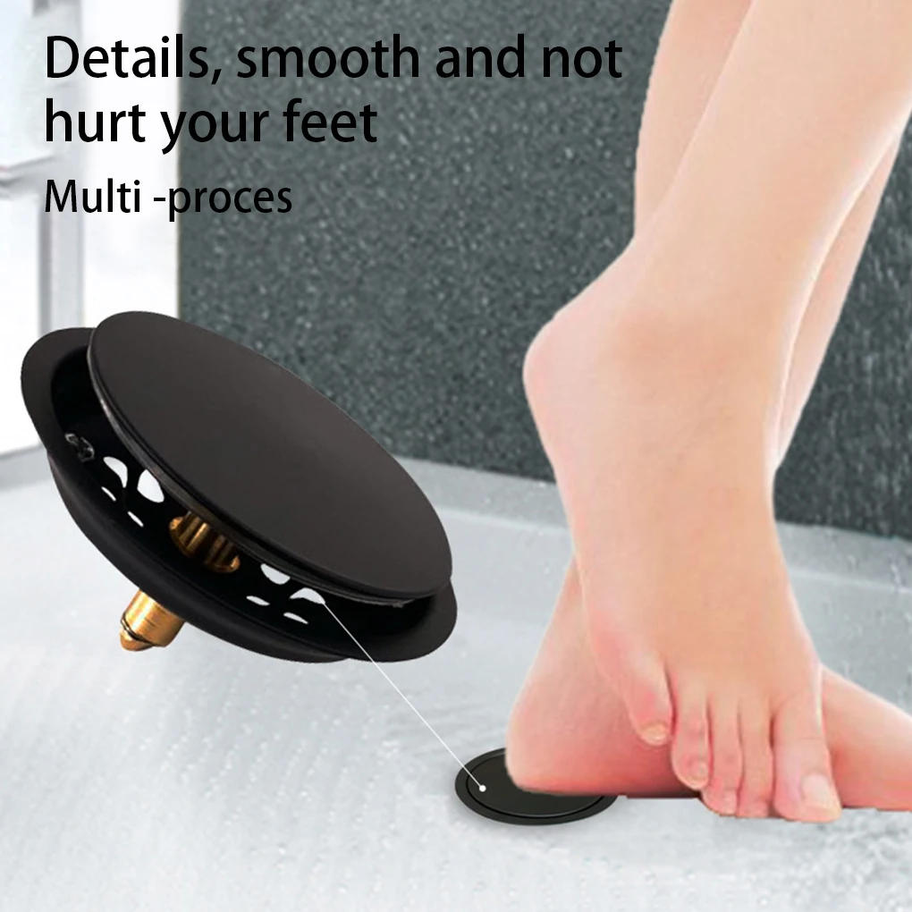 

Floor Drain Filter Bathroom Shower Room Anti-odor Strainer Hardware Round