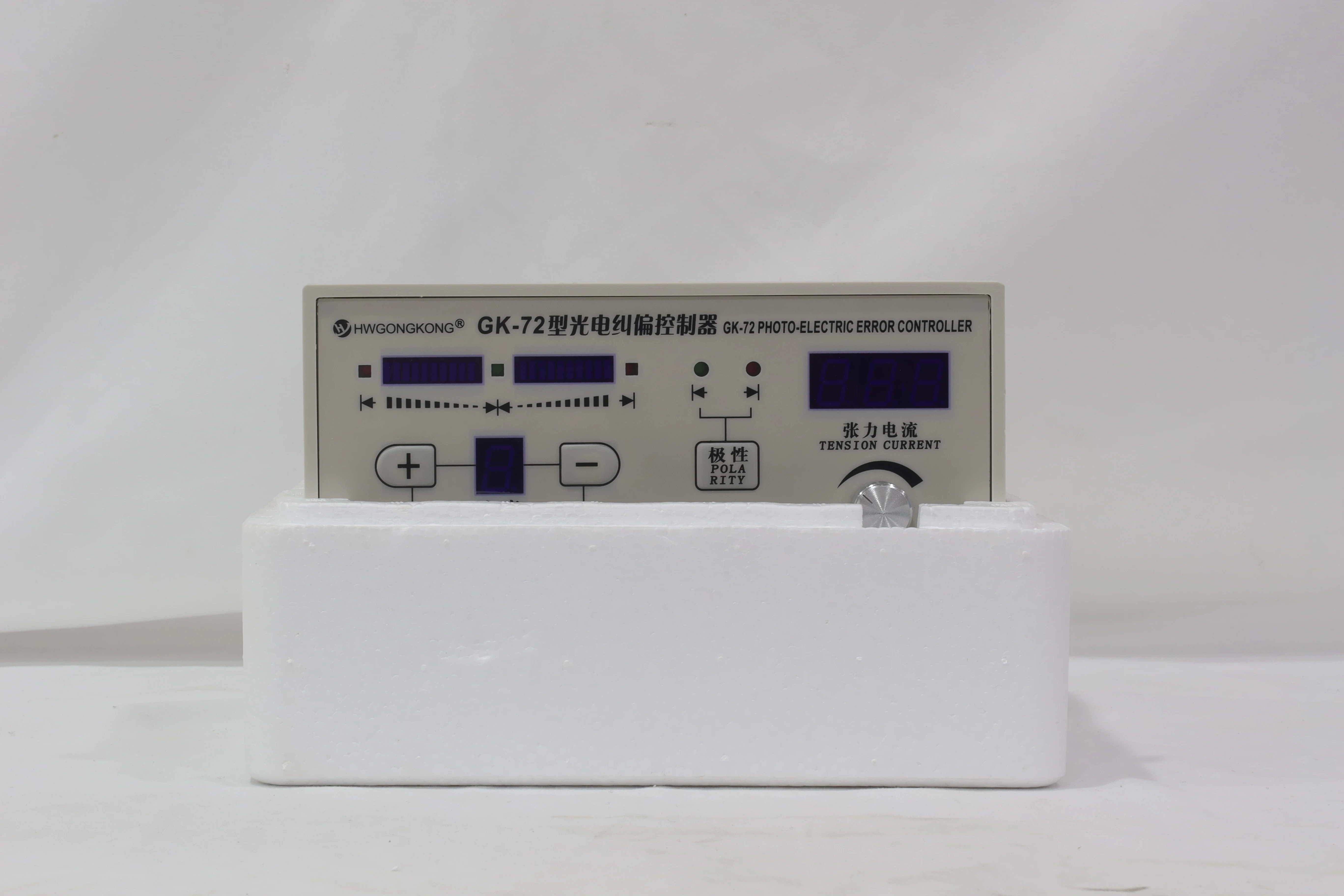 GK-72 Photoelectric Deviation Rectifying Controller Motor Gear for High Precision Automatic Web Guiding Film Edge Correction