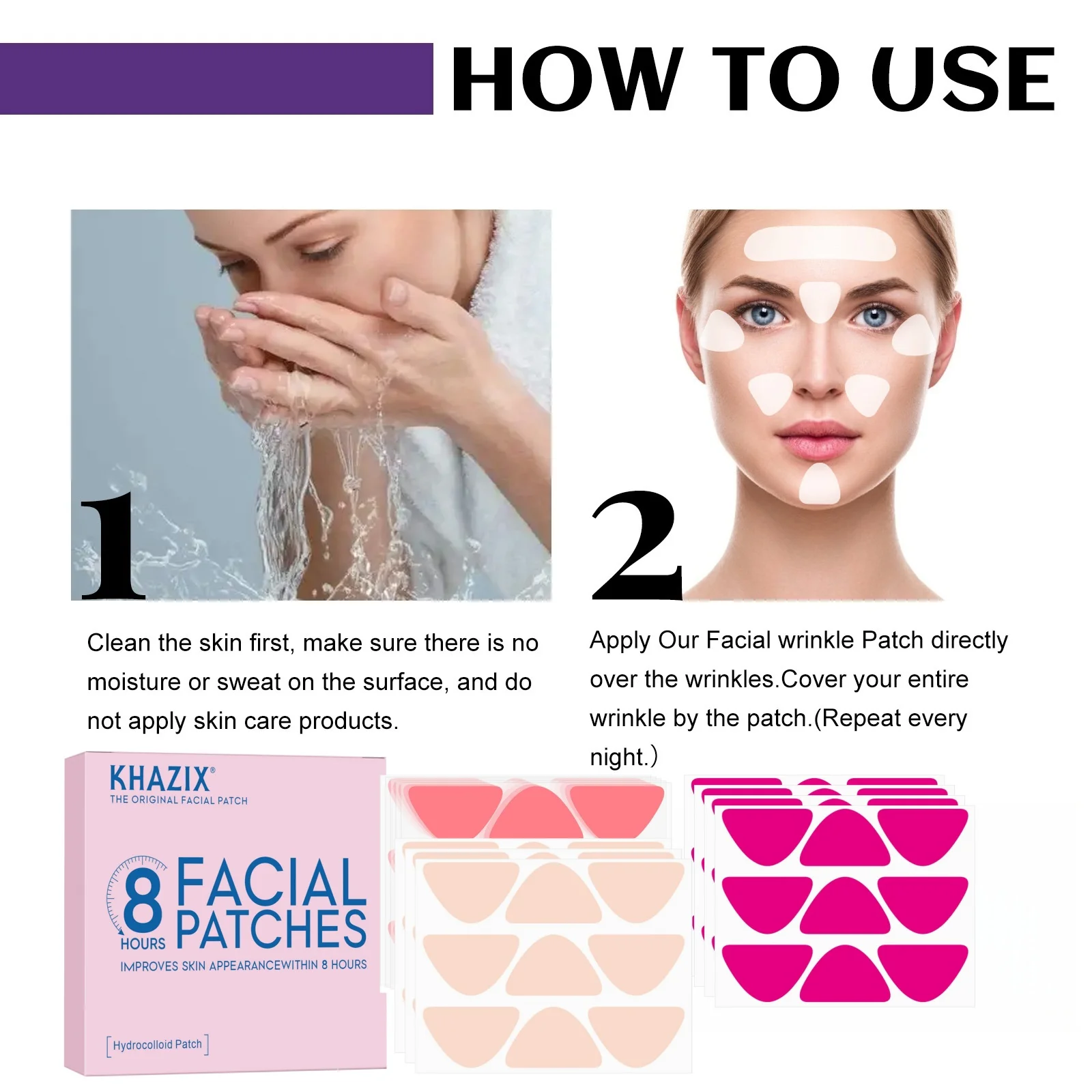 100pcs  Flawless finish  pimple patches for Smoother, Hydrated & Clearer Skin.