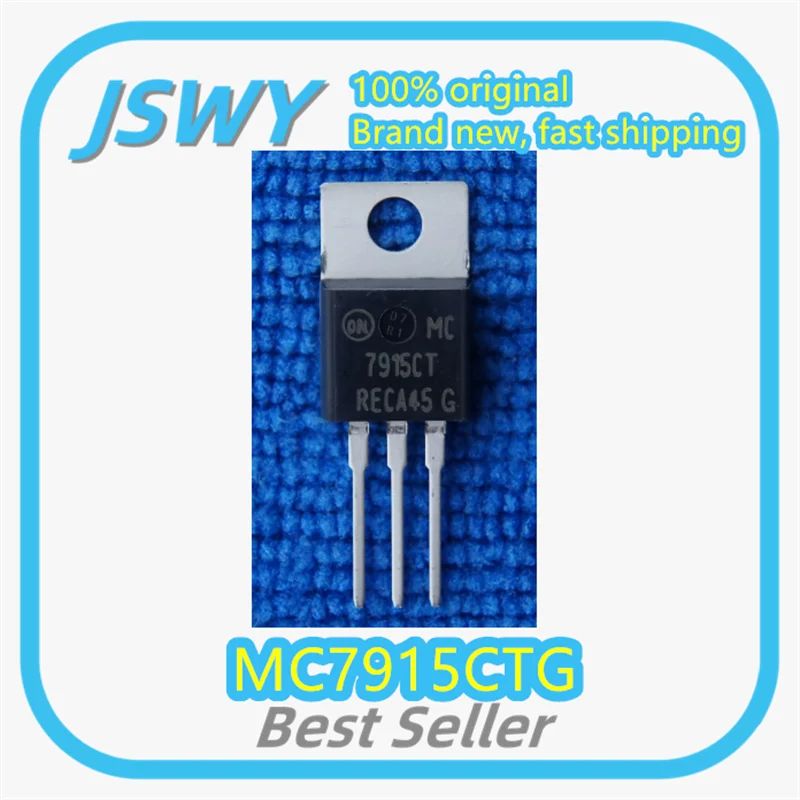 

(10/50pcs) MC7915CTG MC7915CT MC7915 TO-220 Three-terminal regulator tube Brand new and original Fast delivery
