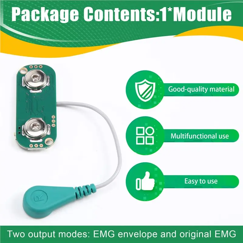 ABUO-For Spotmyoware Muscle Sensor SEN-13723 Muscles Sensor Module For Sensing Applications
