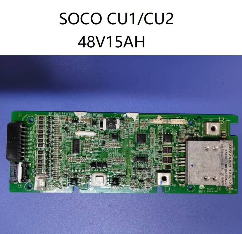 Voor Super Soco TS TC Lifepo4 Lithiumbatterij Management Systeem Bms Originele Vervanging Smart BMS 17S 50A Ebike motorfiets