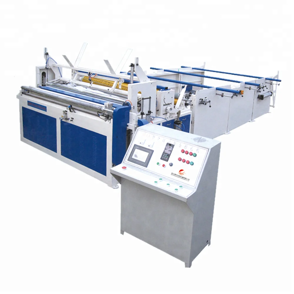 Customized Entry Level Toilet Paper Making Machine Automatic Rewinding Machine for Recycled Paper