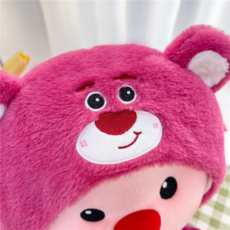 Loopy Doll ทับทิม Plushie หมอนนอนขนาดใหญ่สาวของเล่นตุ๊กตาของขวัญวันเกิด Charming Soft Cuddly น่ารักผิวสบาย