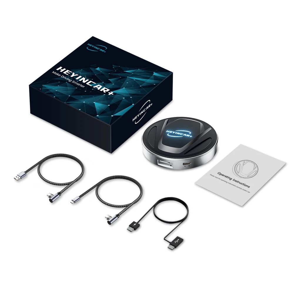 2025 HEYINCAR CarPlay Smart Ai tv Box Plus Android 13 8GB+128GB for Netflix For YouTube Wireless Android Auto Adapter 4G LTE GPS - Image 6