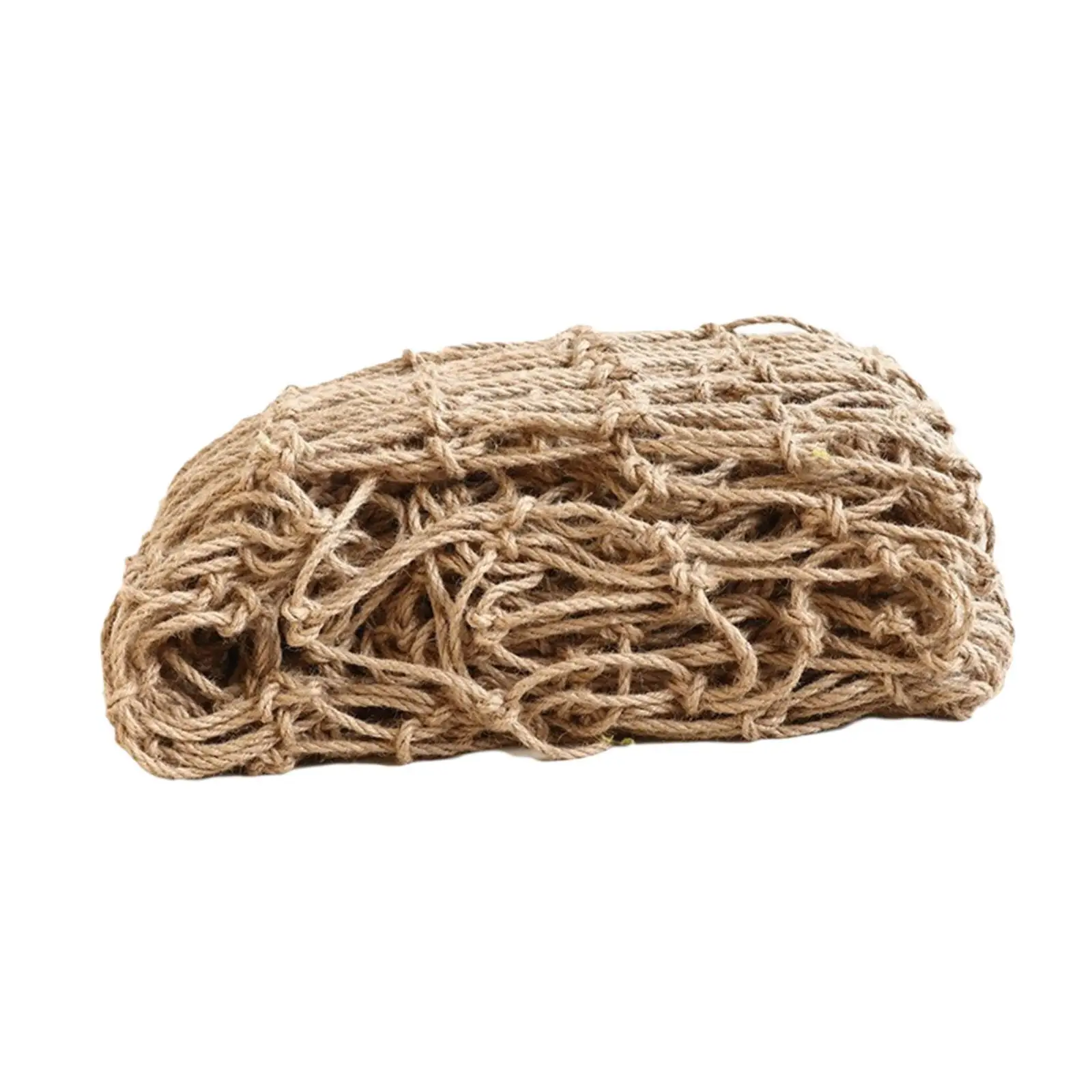 Sturdy Jute Rope Trellis Net Plant Support Mesh Decorative Wall Divider Garden Barriers for Fence for Outdoor Garden