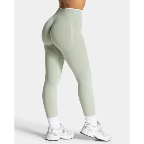 Женские леггинсы Spandex Color Blocking для спорта — внешний вид товара